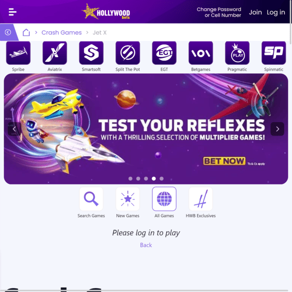 Hollywoodbets Crash Games: Mastering the JetX Multiplier